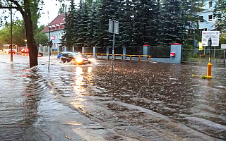 Deszcz pada, a poziom wód tylko nieznacznie się podniósł